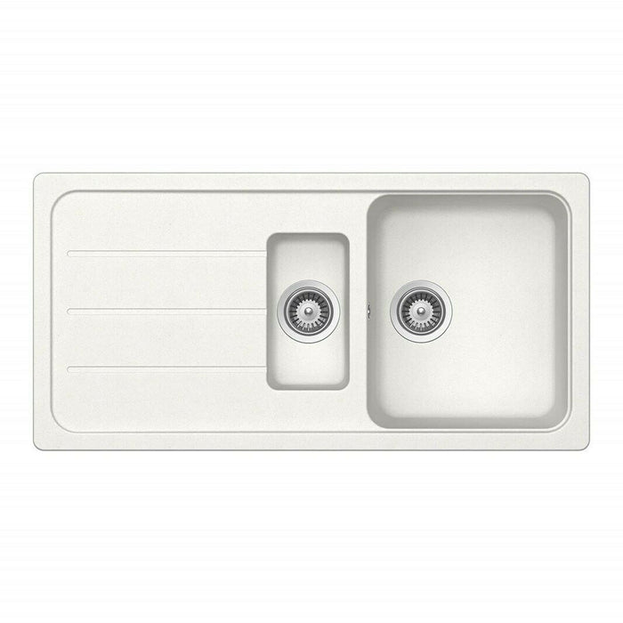 Kitchen Sink & Waste Kit with Reversible Drainer Schock Formhaus Alpina Granite SCHFORD150A