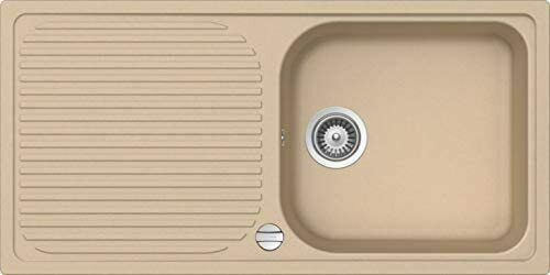 Granite Kitchen Sink Schock Lithos D100L 1.0 Large Bowl Moonstone Cream