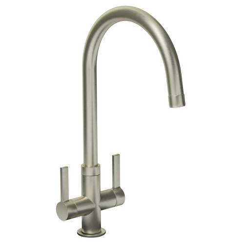Monobloc Kitchen Tap Abode PICO brushed nickel finish AT1227