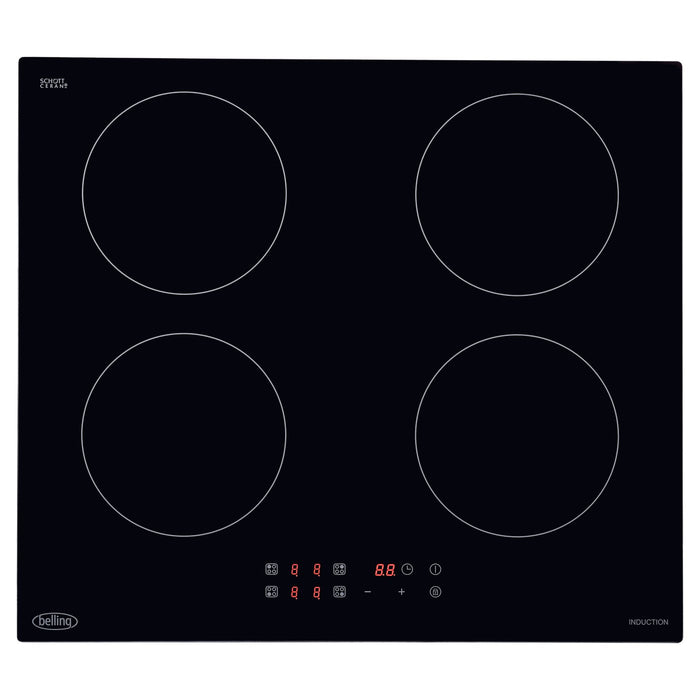 Belling IHT602 Black Induction Hob