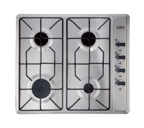 BELLING HOB GHU60GE Gas Hob – Stainless Steel