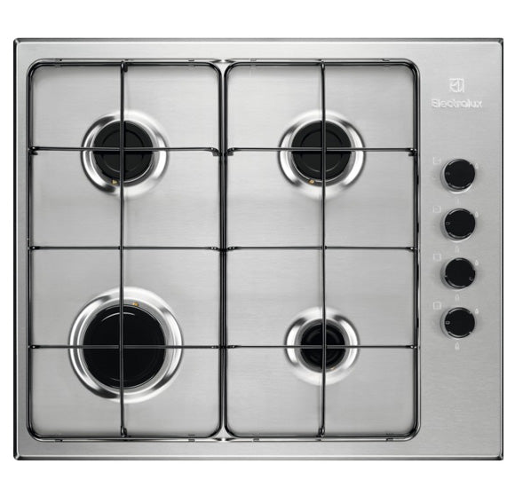 Integrated Gas Hob 60cm - Stainless Steel Electrolux KGS6404X