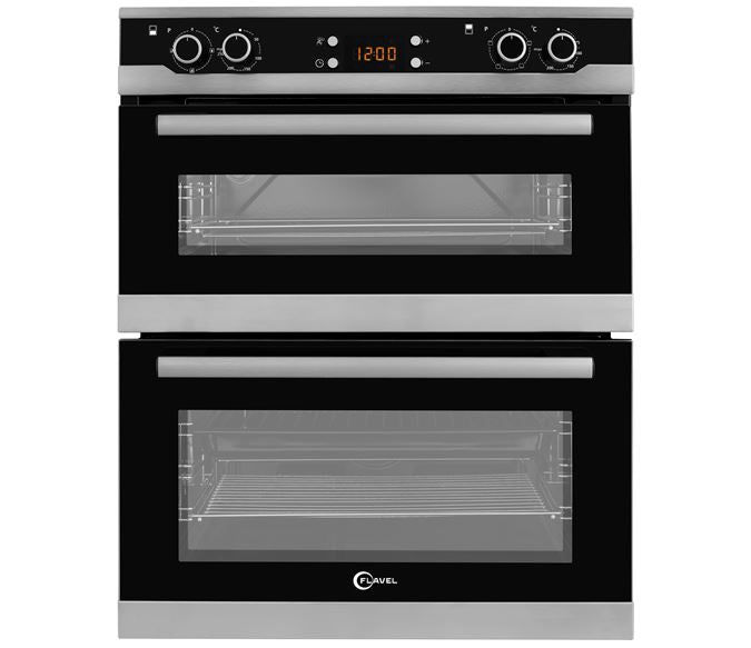 Flavel 72cm Electric Built-Under Double Oven Programmable Timer FLV72FX
