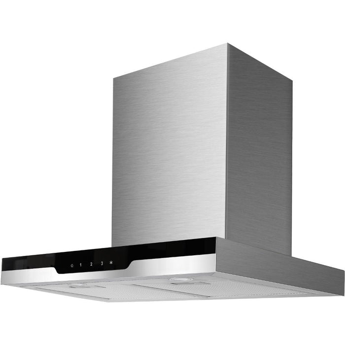 Culina ICONBOX60 60cm Box Cooker Hood, Stainless Steel & Black