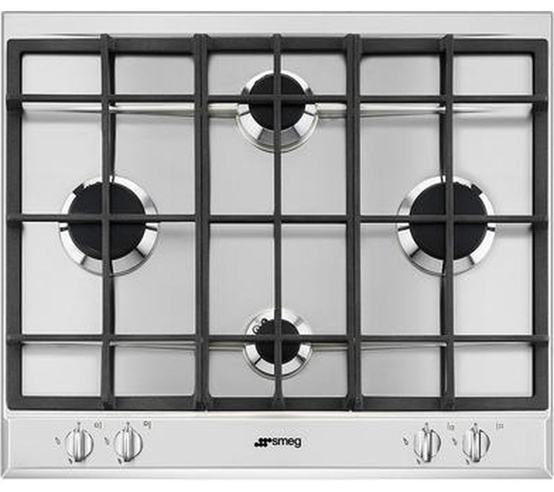 Smeg P260XGH Gas Hob Stainless steel