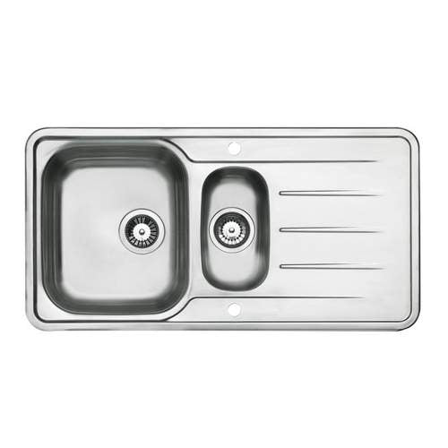 Astracast TOPAZ 1.5 Bowl Stainless Steel Kitchen Sink