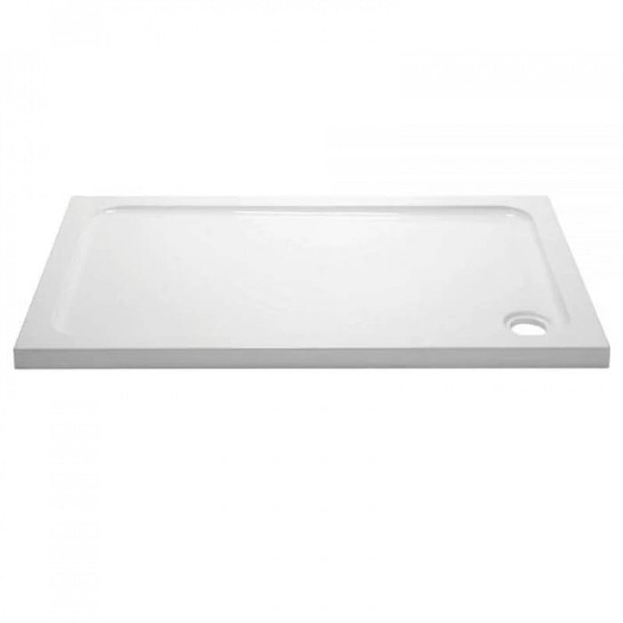 1000x800mm Rectangle Shower Tray in White TR9-1080