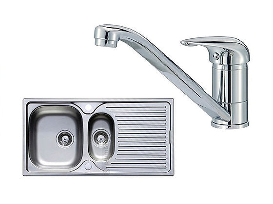 1.5 BOWL SINK & TAP ASTRACAST YARRA
