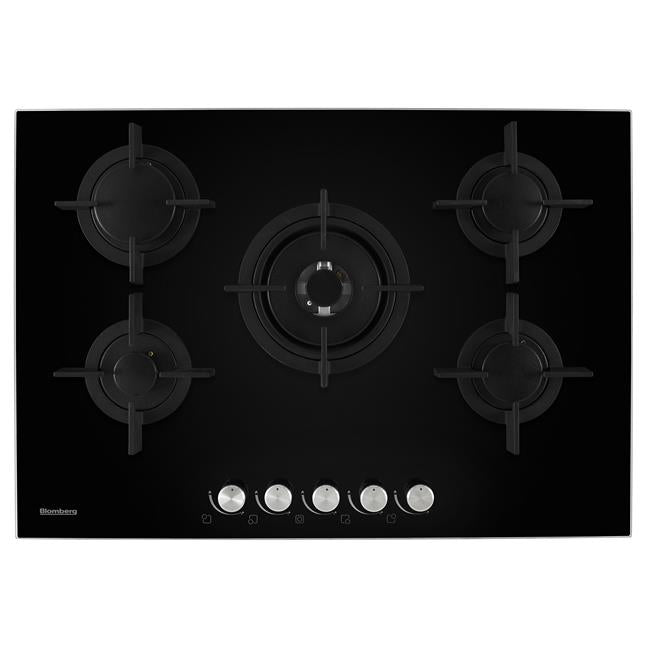 75cm Large Surface Gas Hob With Wok Burner Blomberg GCB83515