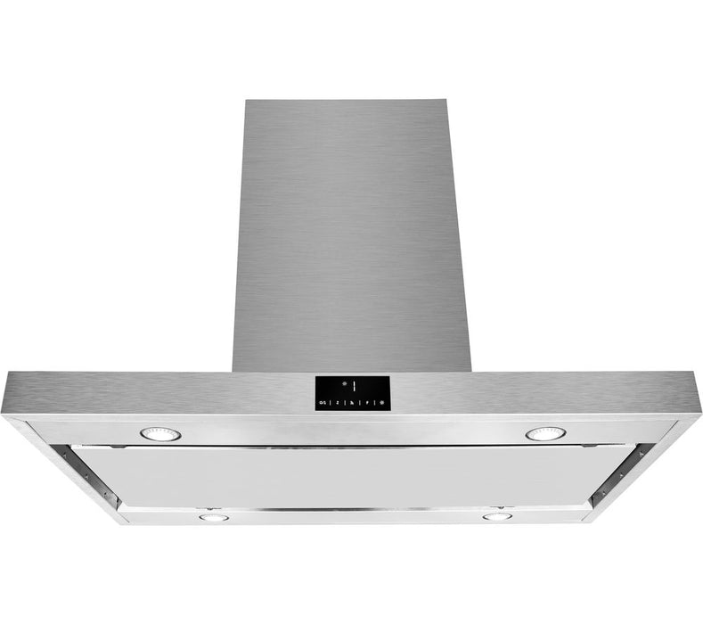 Grundig 90cm Island Chimney Hood Stainless Steel GDI5795BX