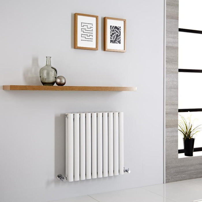 Double Radiators - White  600mm High x 590mm Wide Izar 3873 BTU