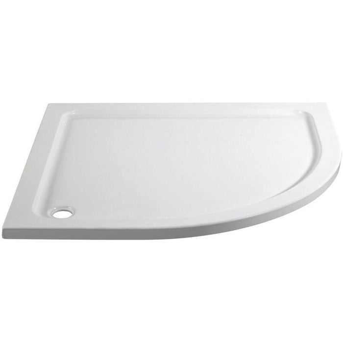 1200x800mm Offset Quadrant Shower Tray Right TR9-1280Q-R