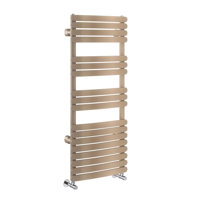 Towel Rail Europa Designer - 1200mm x 500mm Brown Metallic