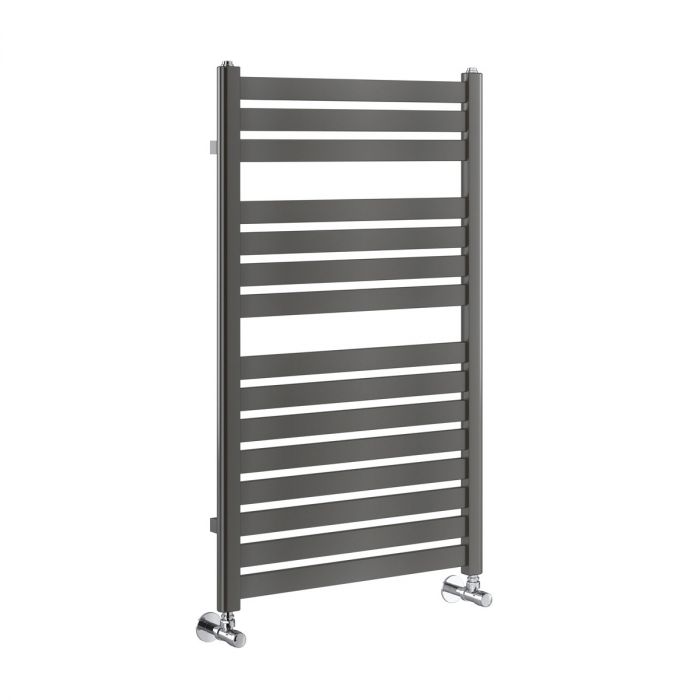 Towel Rail Porto 1600 x 500mm Heated  – Grey Metallic