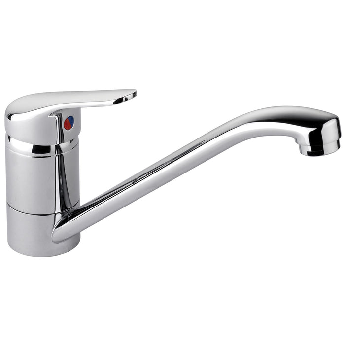 Chrome Kitchen tap Sink Mixer Rangemaster Aquaflow 1 Chrome TAF1CM