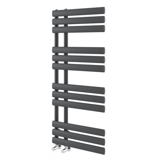 Radiator1130 x 500mm Riga Designer  Graphite Grey (Anthracite)